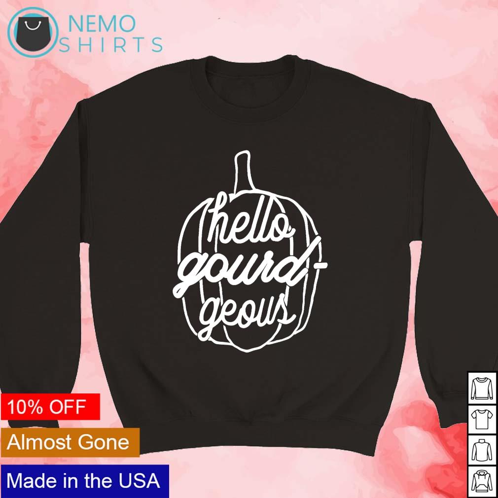 Hello gourd geous - Adult & Kids T-Shirts, Sweatshirts & Hoodies apparel design preview 3