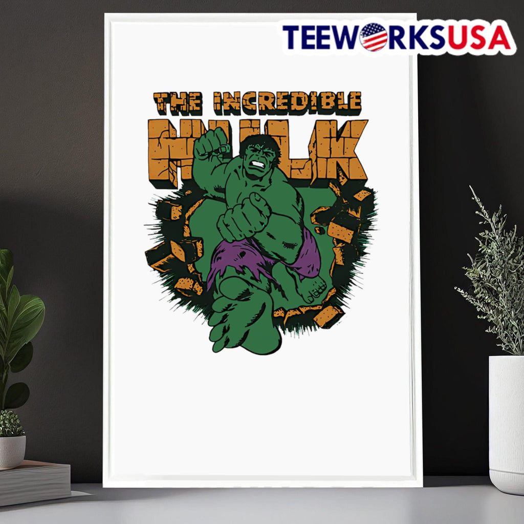 The Incredible Hulk - Adult & Kids T-Shirts, Sweatshirts & Hoodies apparel design preview 6