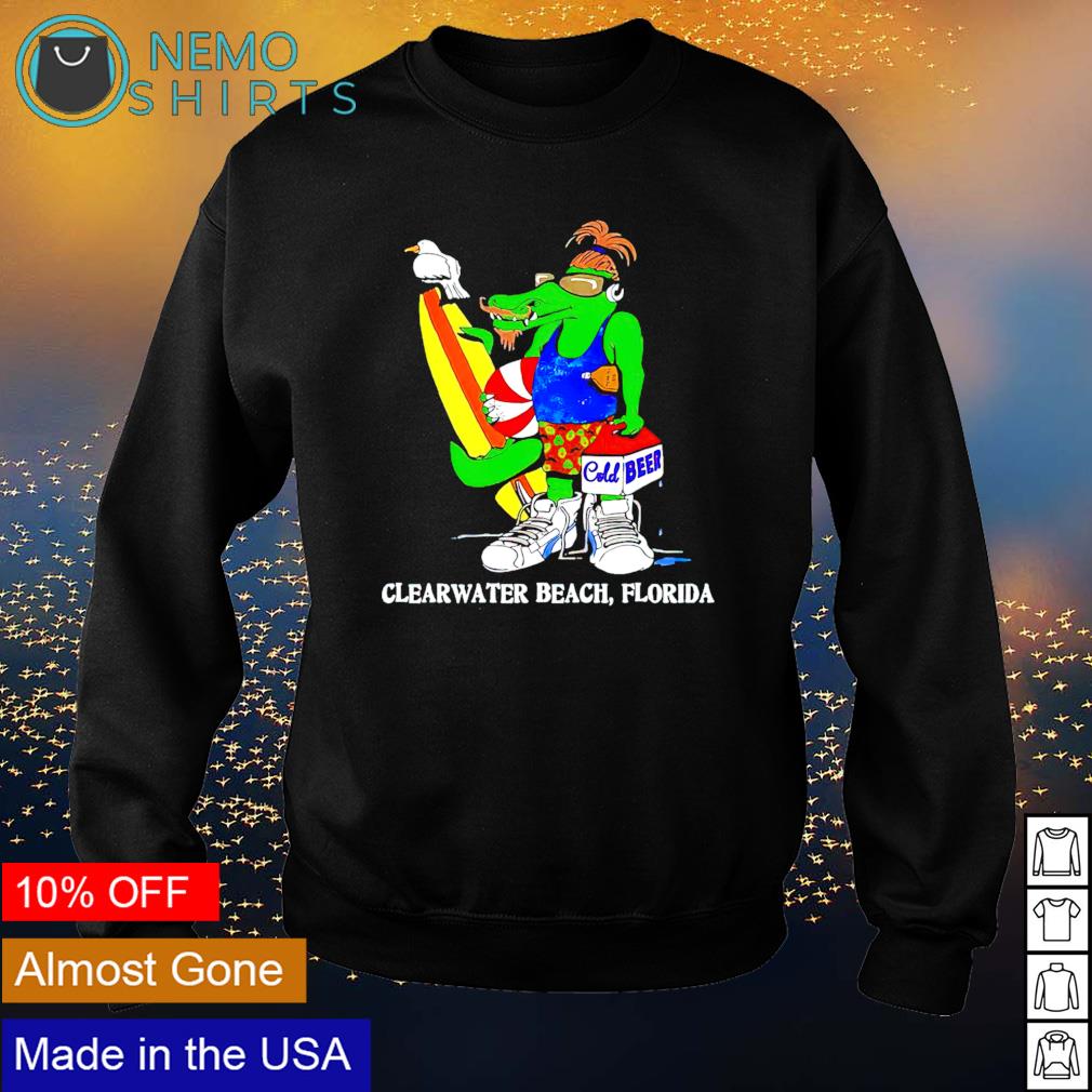 Hipster Clearwater Beach Florida - Adult & Kids T-Shirts, Sweatshirts & Hoodies apparel design preview 4