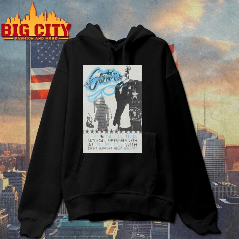 Slater 9.27.2025 Fort Worth TX Poster - Adult & Kids T-Shirts, Sweatshirts & Hoodies apparel design preview 2