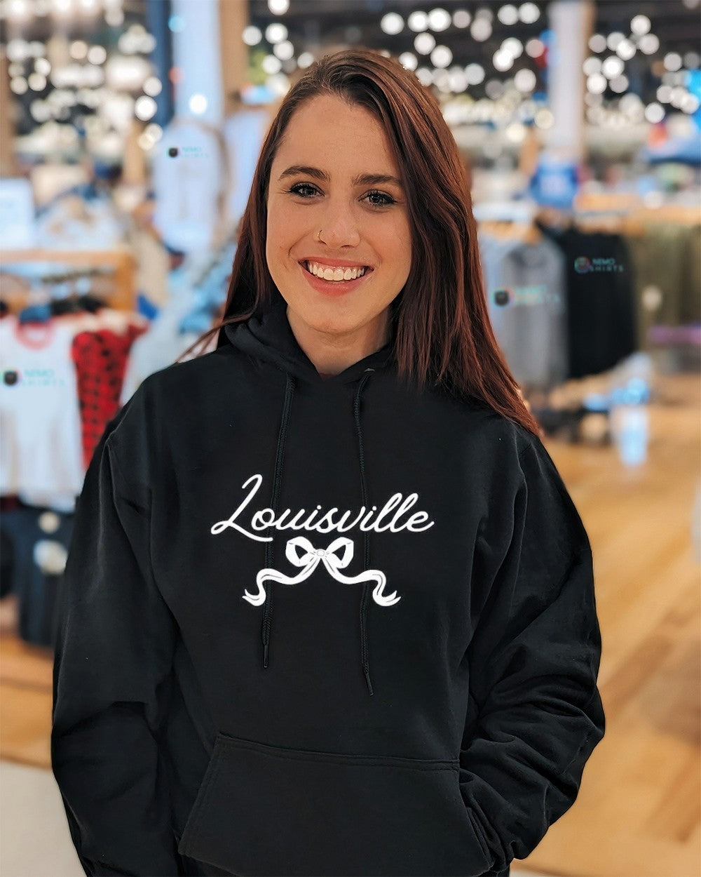 Louisville bow - Adult & Kids T-Shirts, Sweatshirts & Hoodies apparel design preview 5