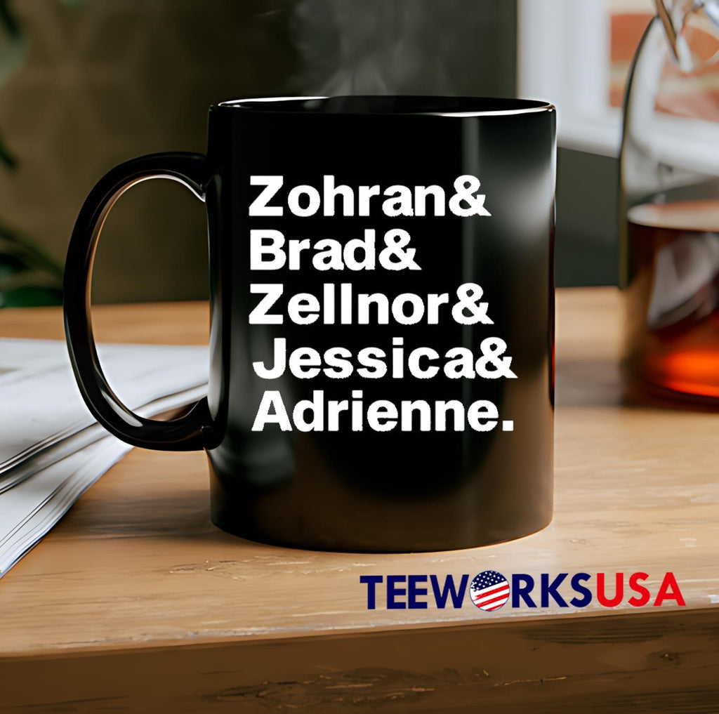 Zohran and brad zellnor jessica adrienne - Adult & Kids T-Shirts, Sweatshirts & Hoodies apparel design preview 2