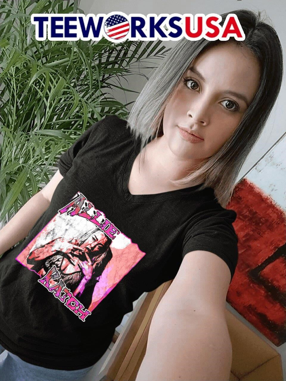 Allie Katch wrestling art - Adult & Kids T-Shirts, Sweatshirts & Hoodies apparel design preview 4