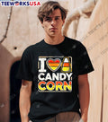 Halloween Candy Corn Funny retro - Adult & Kids T-Shirts, Sweatshirts & Hoodies apparel design preview 1