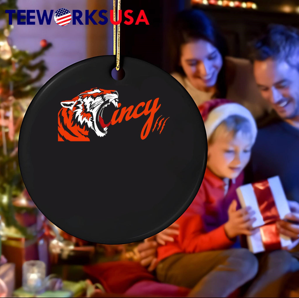 Cincinnati Tigers scream - Adult & Kids T-Shirts, Sweatshirts & Hoodies apparel design preview 4