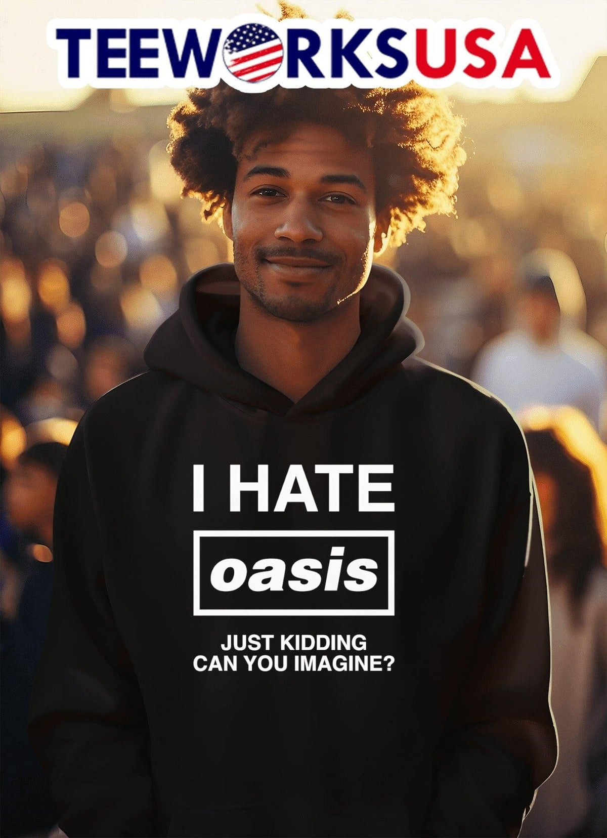 I Hate Band Just Kidding Can You Imagine - Adult & Kids T-Shirts, Sweatshirts & Hoodies apparel design preview 2