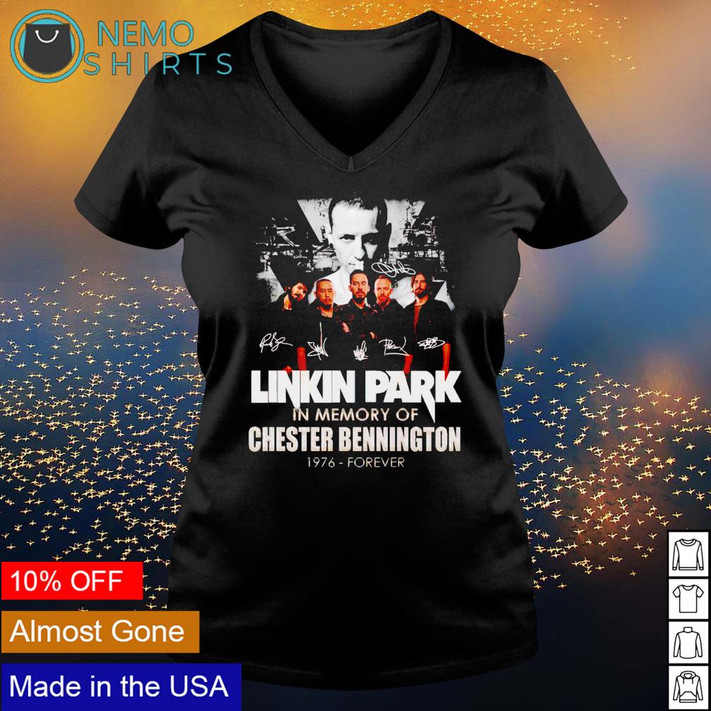 Linkin Park in memory of Chester Bennington 1976 - Adult & Kids T-Shirts, Sweatshirts & Hoodies apparel design preview 5