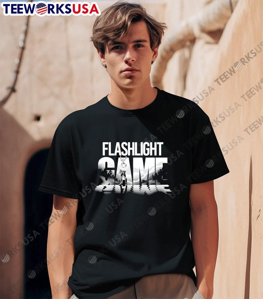 Flashlight Game - Adult & Kids T-Shirts, Sweatshirts & Hoodies apparel design preview 1