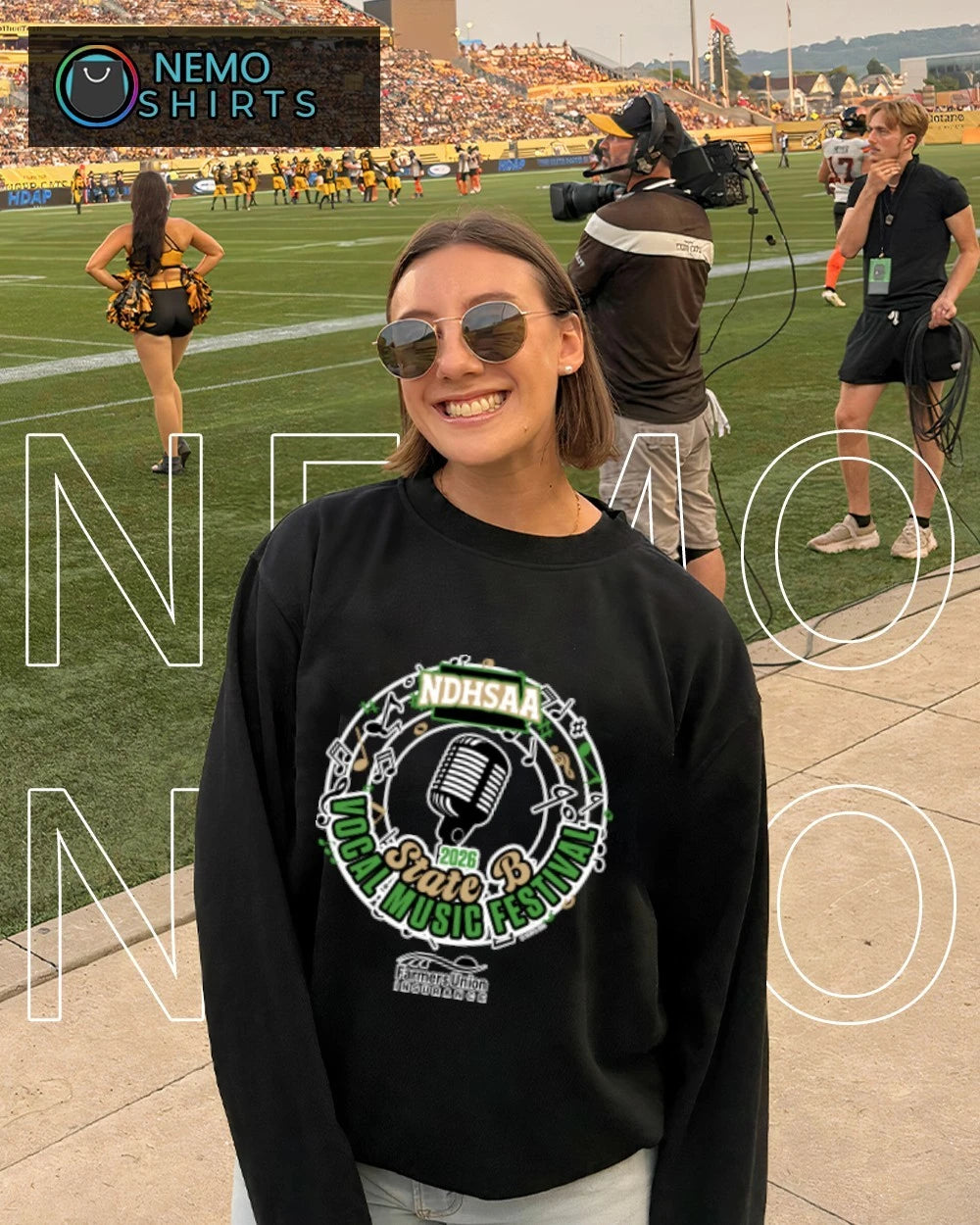 NDHSAA State B Vocal Music Festival 2026 - Adult & Kids T-Shirts, Sweatshirts & Hoodies apparel design preview 6