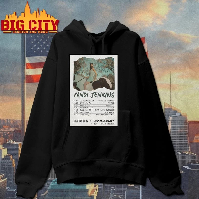Candi Jenkins Winter 2026 Shows Poster - Adult & Kids T-Shirts, Sweatshirts & Hoodies apparel design preview 2