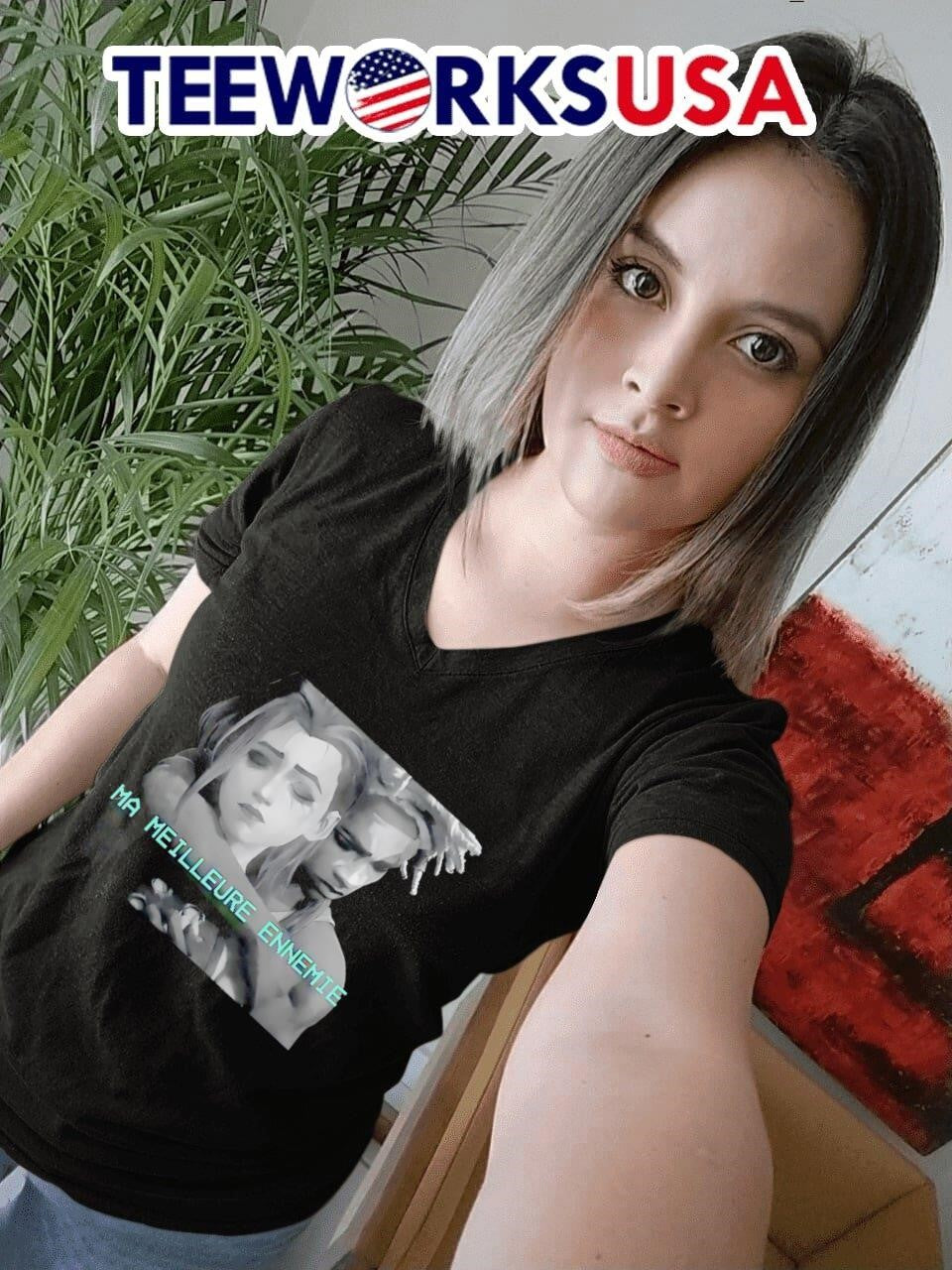 Ma Meilleure Ennemie Jinx and Ekko - Adult & Kids T-Shirts, Sweatshirts & Hoodies apparel design preview 7