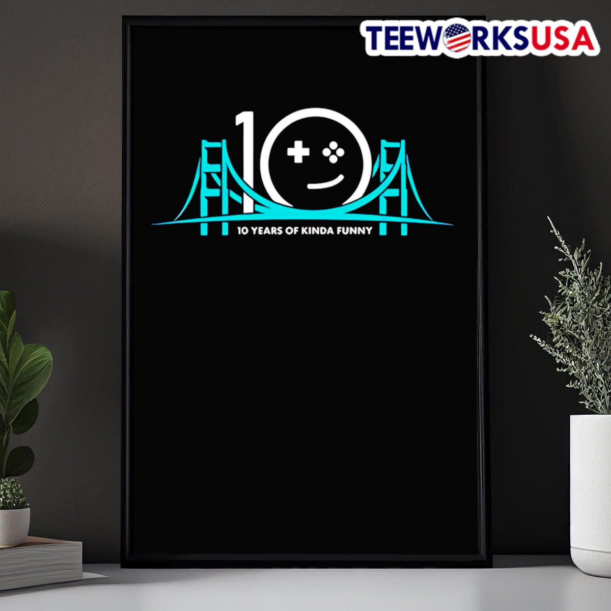 10 Years Of Kinda Funny - Adult & Kids T-Shirts, Sweatshirts & Hoodies apparel design preview 5