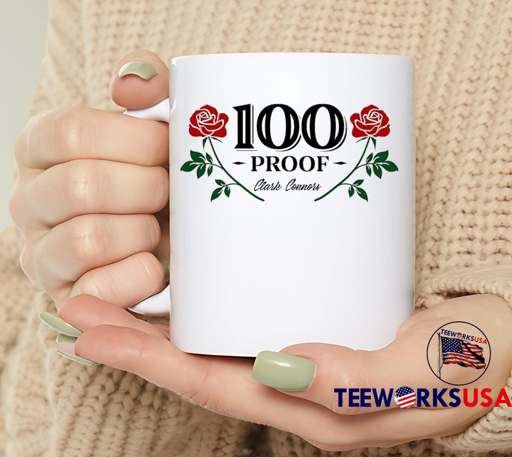 100 proof clark connors roses - Adult & Kids T-Shirts, Sweatshirts & Hoodies apparel design preview 6