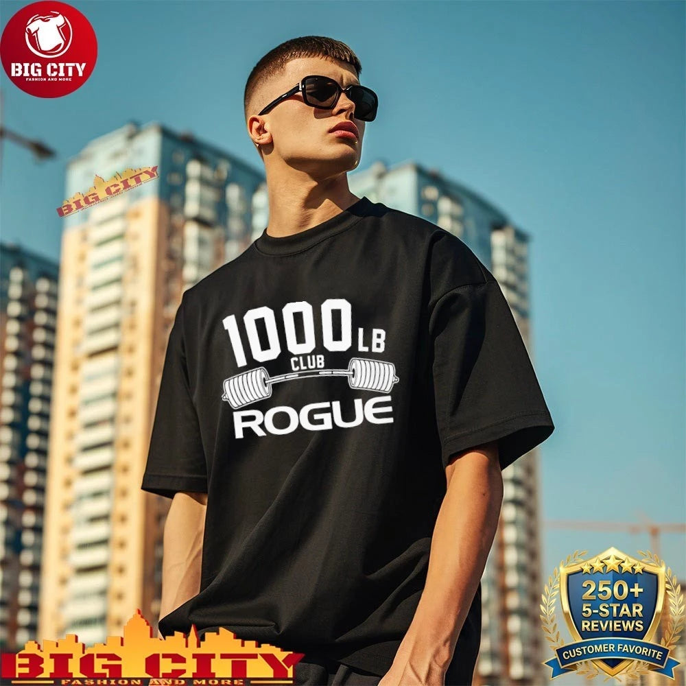 1000 Lb Club Rogue Gym - Adult & Kids T-Shirts, Sweatshirts & Hoodies apparel design preview 1
