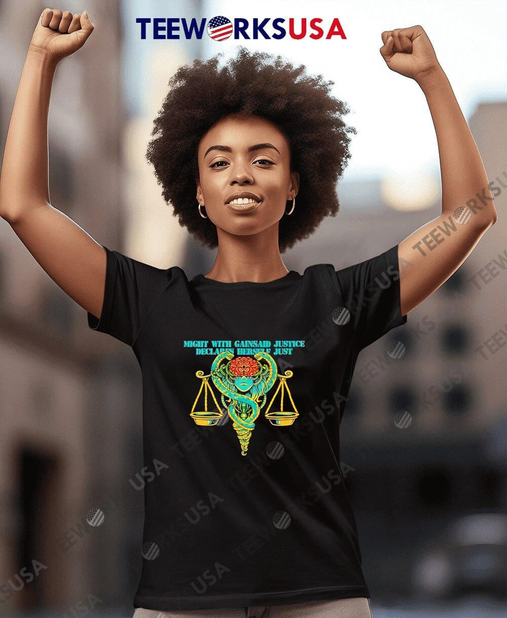 Allegory Clothing Psycho Pass Justice Heavyweight - Adult & Kids T-Shirts, Sweatshirts & Hoodies apparel design preview 4