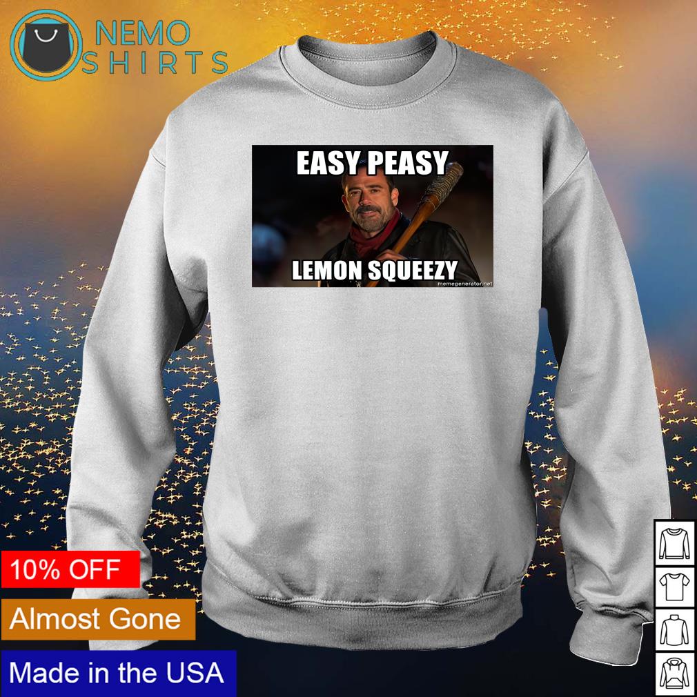 Easy peasy lemon squeezy - Adult & Kids T-Shirts, Sweatshirts & Hoodies apparel design preview 4