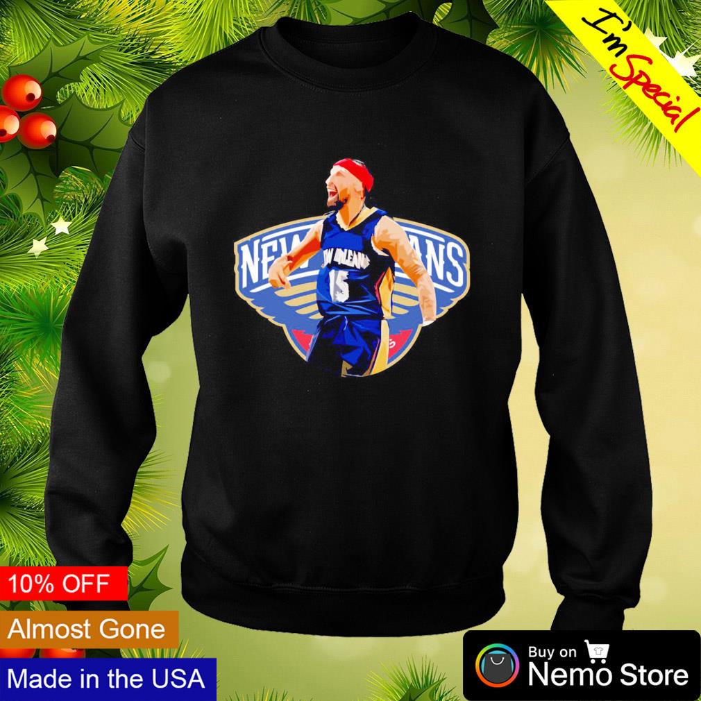 Alvarado Hype New Orleans Pelicans basketball - Adult & Kids T-Shirts, Sweatshirts & Hoodies apparel design preview 4