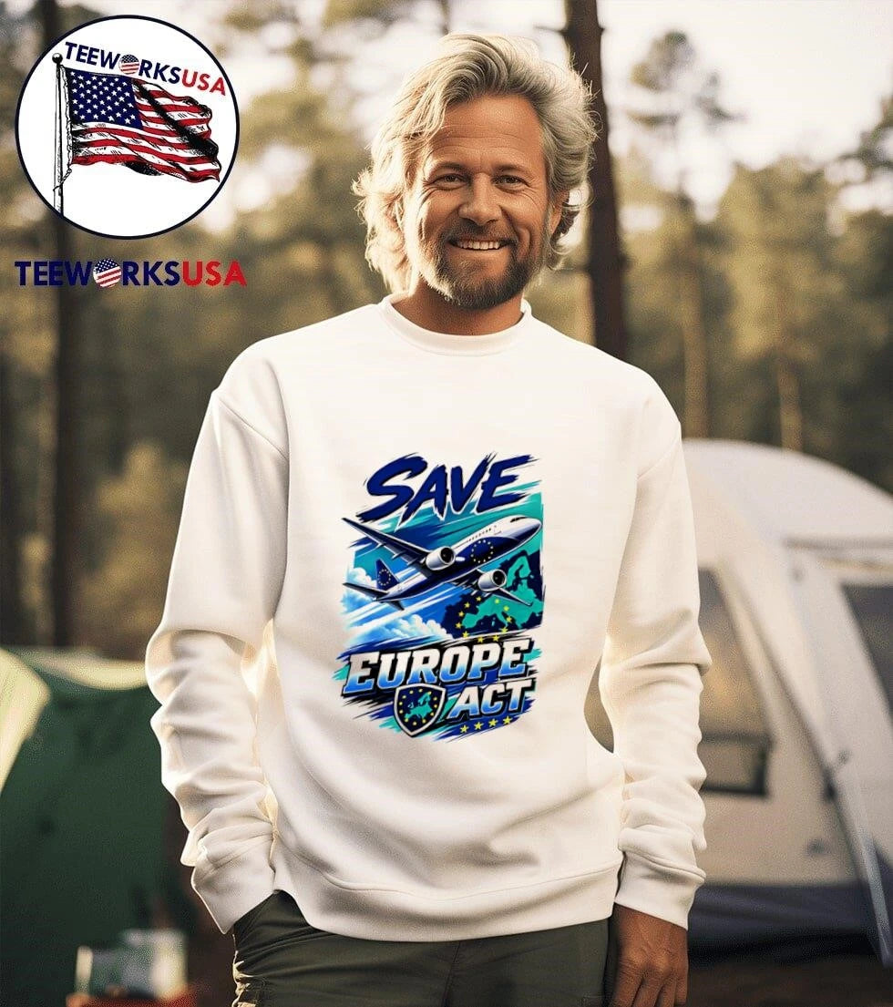 Save Europe Act 2026 - Adult & Kids T-Shirts, Sweatshirts & Hoodies apparel design preview 3