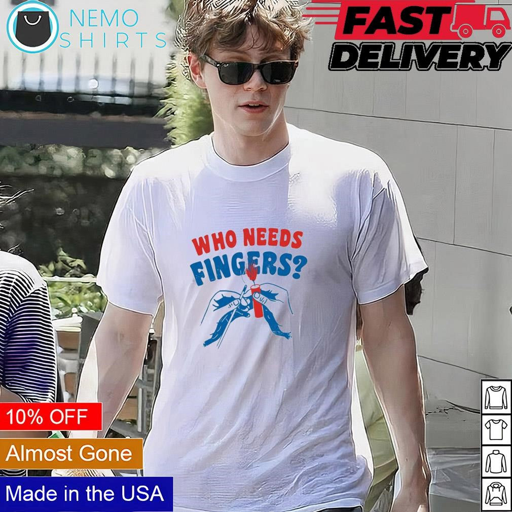 Who needs fingers 4th of July - Adult & Kids T-Shirts, Sweatshirts & Hoodies apparel design preview 4