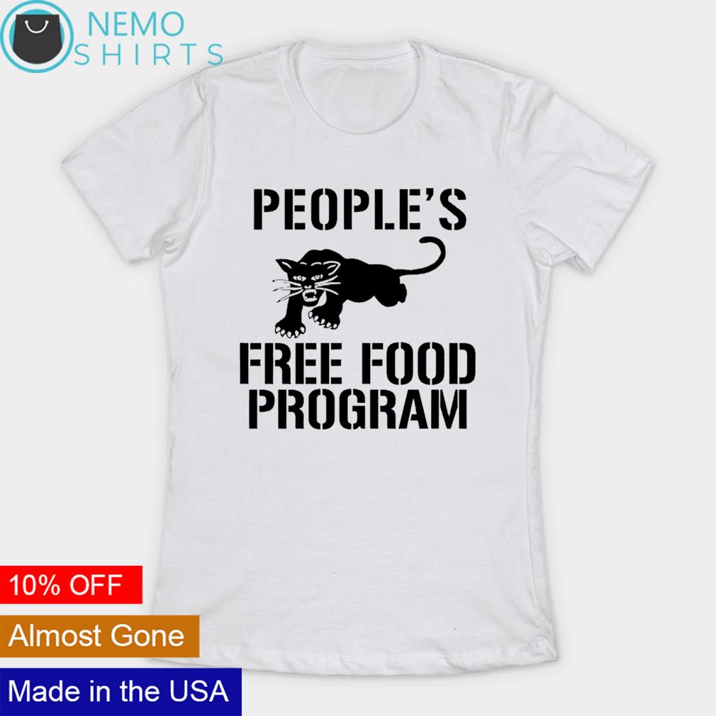 Panther people's free food program - Adult & Kids T-Shirts, Sweatshirts & Hoodies apparel design preview 2