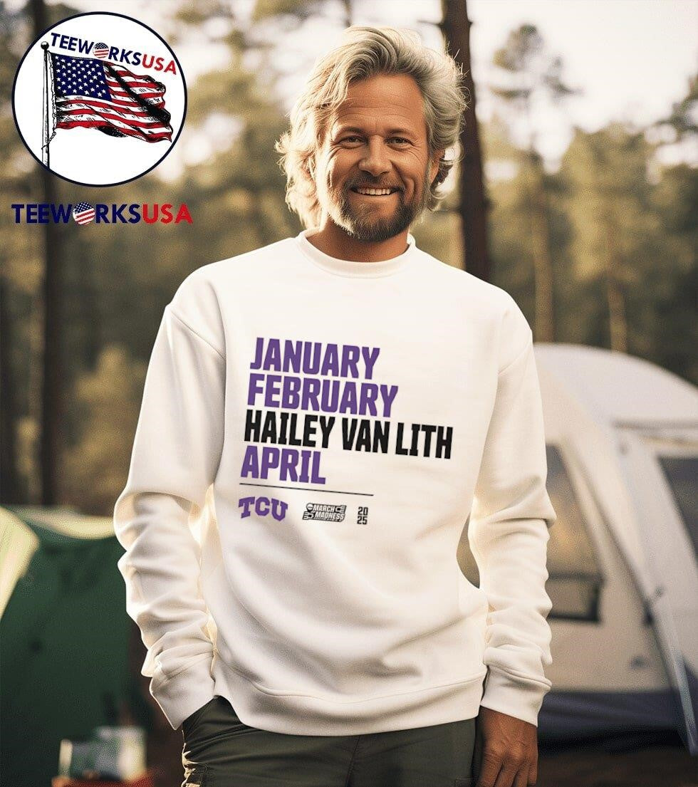 January February Hailey Van Lith April - Adult & Kids T-Shirts, Sweatshirts & Hoodies apparel design preview 3