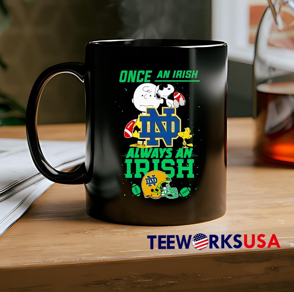 Once A Irish Always Cute Snoopy - Adult & Kids T-Shirts, Sweatshirts & Hoodies apparel design preview 2