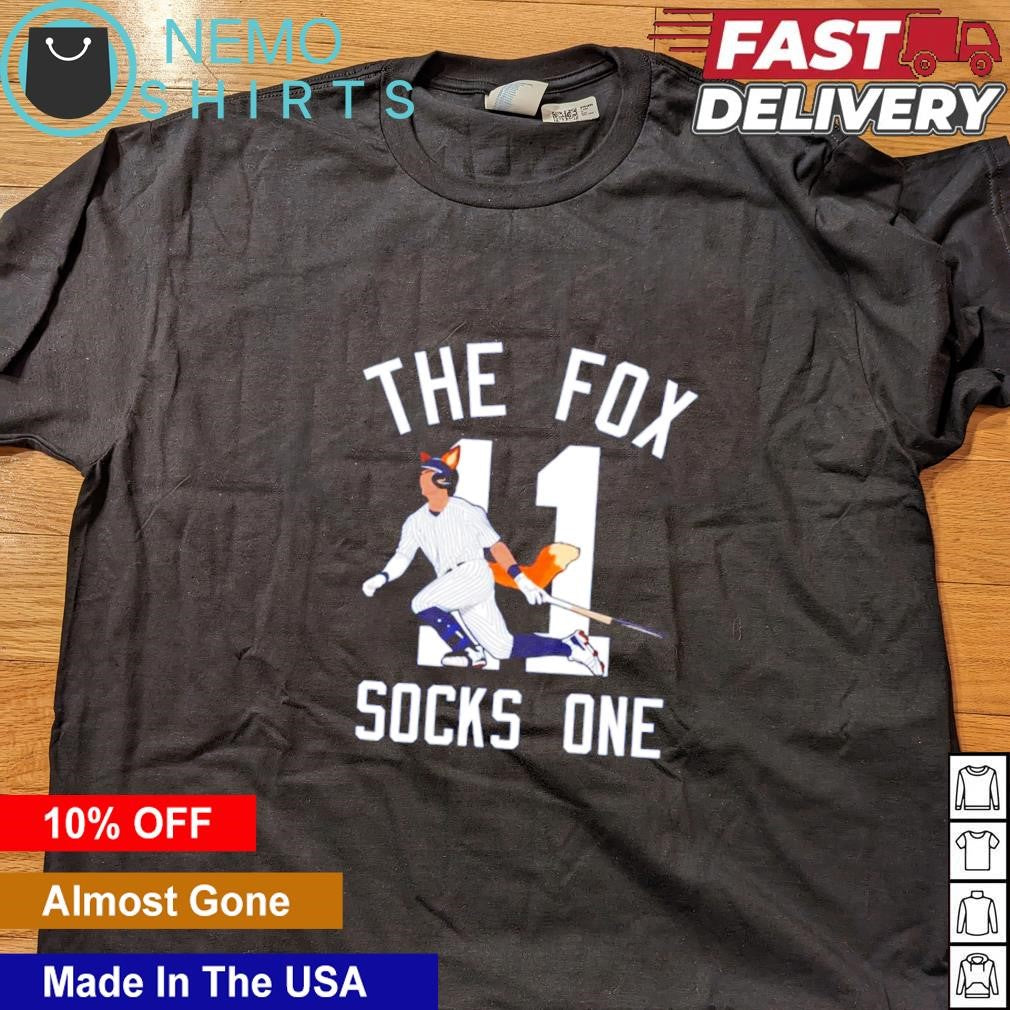 The fox socks one Anthony Volpe New York Yankees - Adult & Kids T-Shirts, Sweatshirts & Hoodies apparel design preview 4