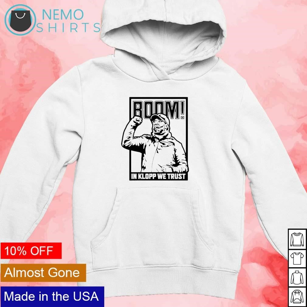 Boom in Klopp we trust - Adult & Kids T-Shirts, Sweatshirts & Hoodies apparel design preview 2