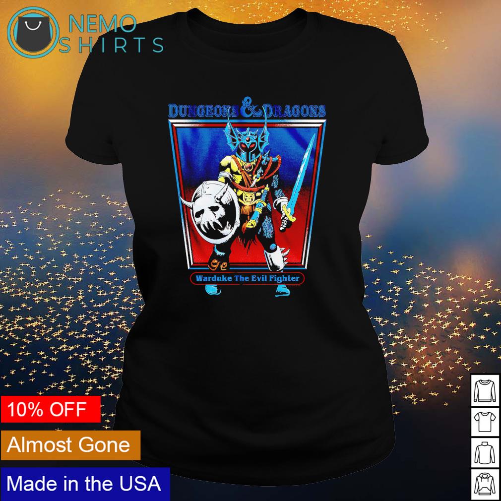 Dungeons and Dragons warduke the evil fighter - Adult & Kids T-Shirts, Sweatshirts & Hoodies apparel design preview 3