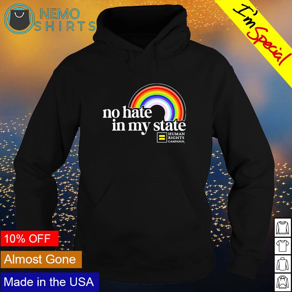 Human Right Campaign no hate in my state - Adult & Kids T-Shirts, Sweatshirts & Hoodies product image 2
