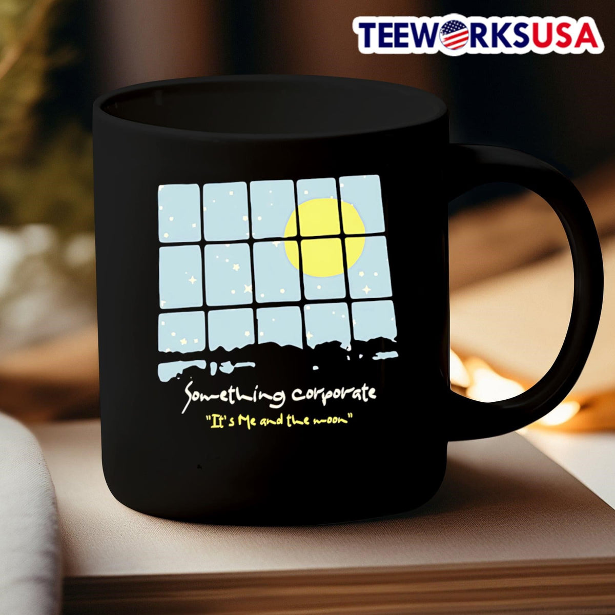 Andrew Mcmahon something corporate me and the moon - Adult & Kids T-Shirts, Sweatshirts & Hoodies apparel design preview 3