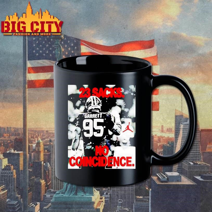 Garrett 23 Sacks No Coincidence - Adult & Kids T-Shirts, Sweatshirts & Hoodies apparel design preview 3
