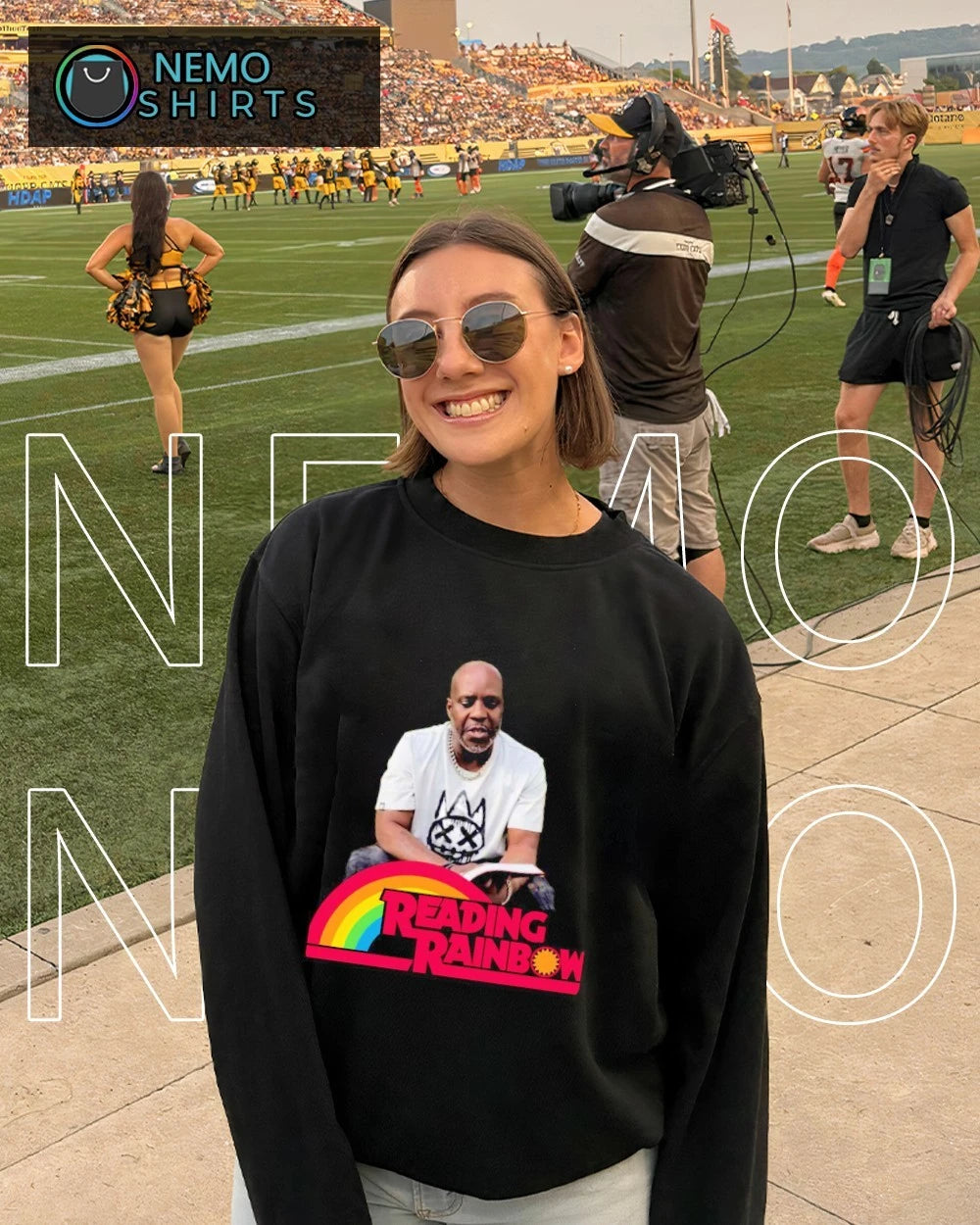 DMX Reading Rainbow Meme Hip Hop - Adult & Kids T-Shirts, Sweatshirts & Hoodies apparel design preview 5