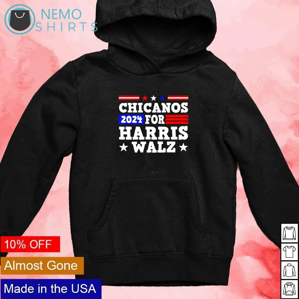 Chicanos for Harris Walz 2024 - Adult & Kids T-Shirts, Sweatshirts & Hoodies apparel design preview 2