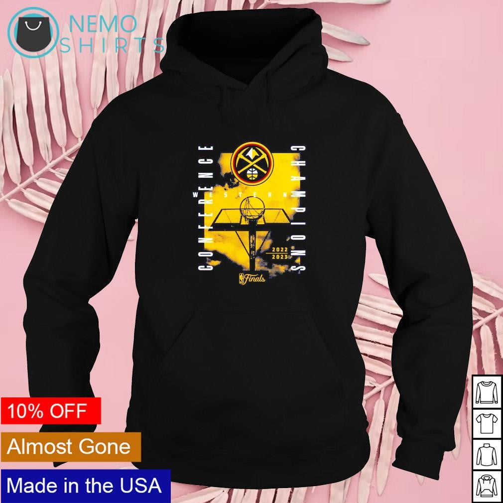 Denver Nuggets 2023 western conference champions free - Adult & Kids T-Shirts, Sweatshirts & Hoodies apparel design preview 2