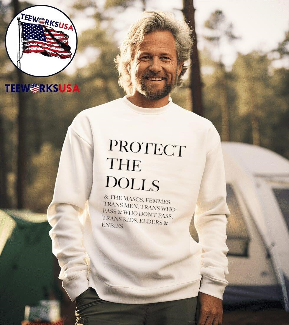Protect the dolls and macs - Adult & Kids T-Shirts, Sweatshirts & Hoodies apparel design preview 3