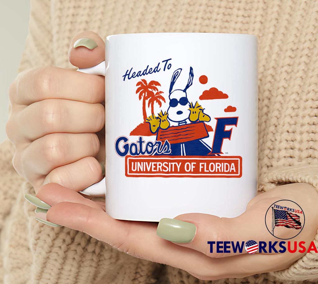 Peanuts x Florida Headed To UF - Adult & Kids T-Shirts, Sweatshirts & Hoodies apparel design preview 6