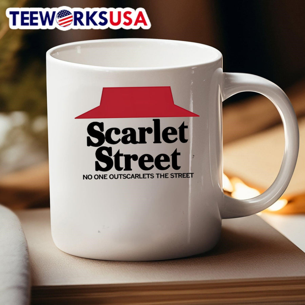 Scarlet Street Hut No One Outscarlets The - Adult & Kids T-Shirts, Sweatshirts & Hoodies apparel design preview 4