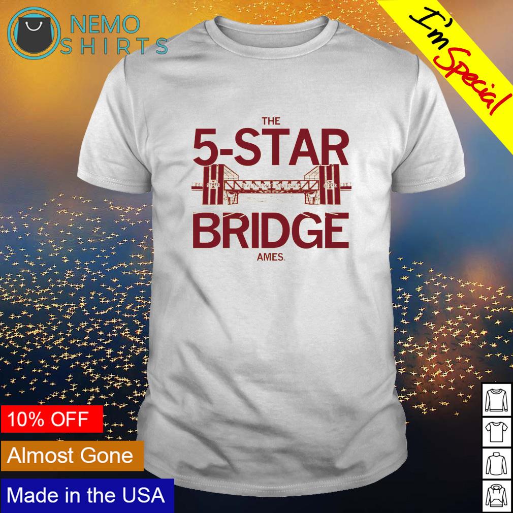 Iowa State University the 5-star bridge - Adult & Kids T-Shirts, Sweatshirts & Hoodies apparel design preview 1