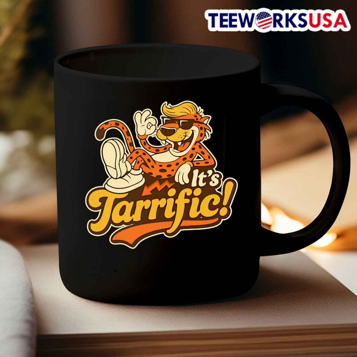 Tarrific leopard - Adult & Kids T-Shirts, Sweatshirts & Hoodies apparel design preview 3