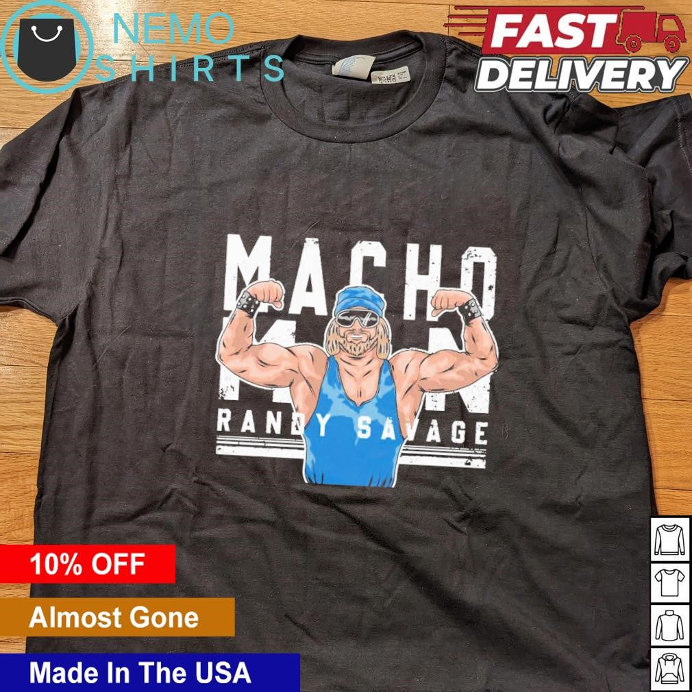 Macho Man Randy Savage cartoon - Adult & Kids T-Shirts, Sweatshirts & Hoodies product image 4