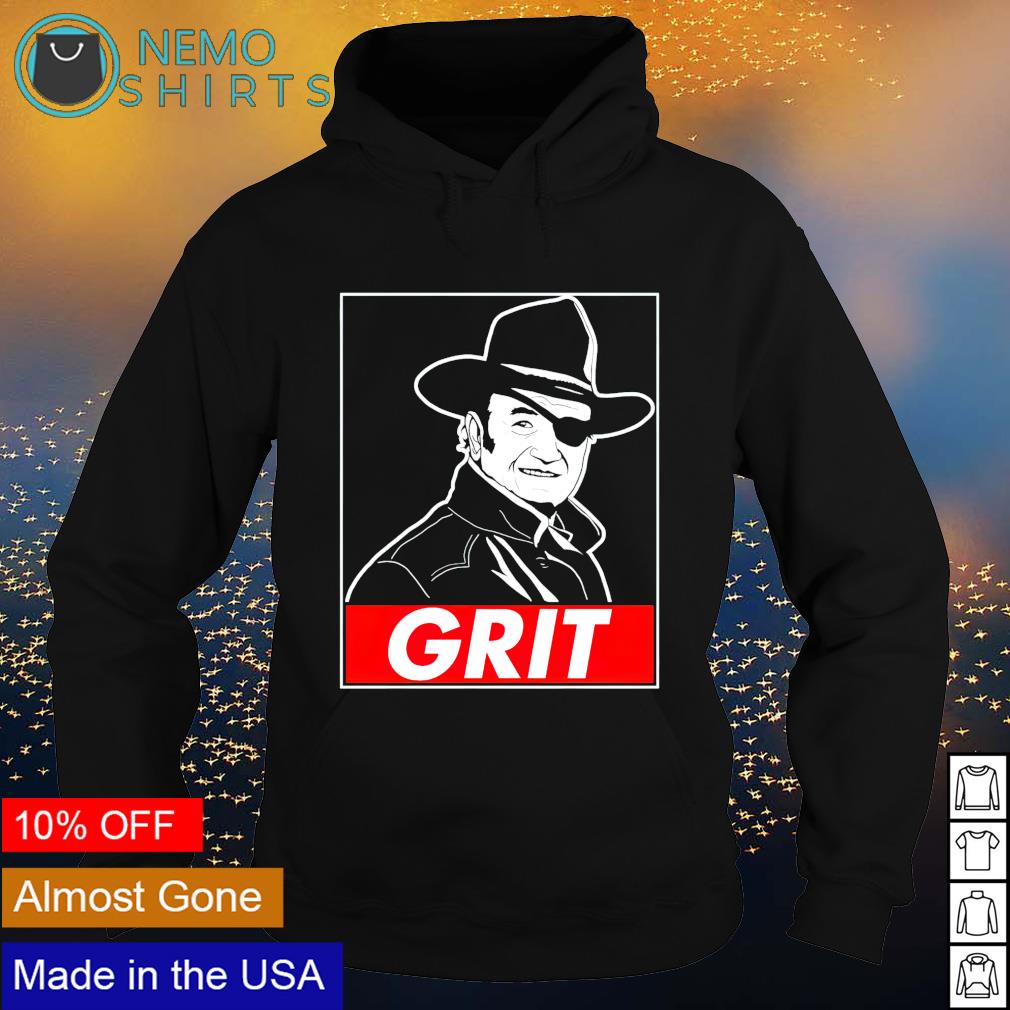 John Wayne grit - Adult & Kids T-Shirts, Sweatshirts & Hoodies apparel design preview 2