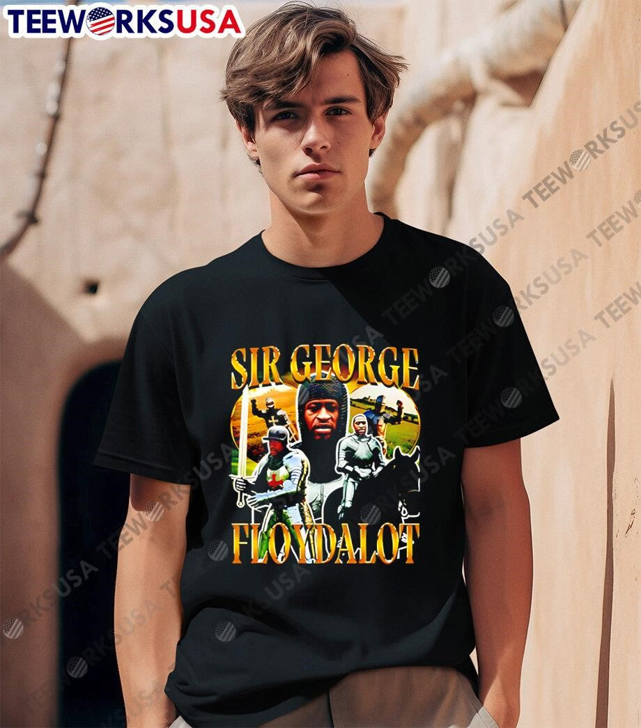 Sir George Floyd Alot Knight graphic - Adult & Kids T-Shirts, Sweatshirts & Hoodies apparel design preview 1