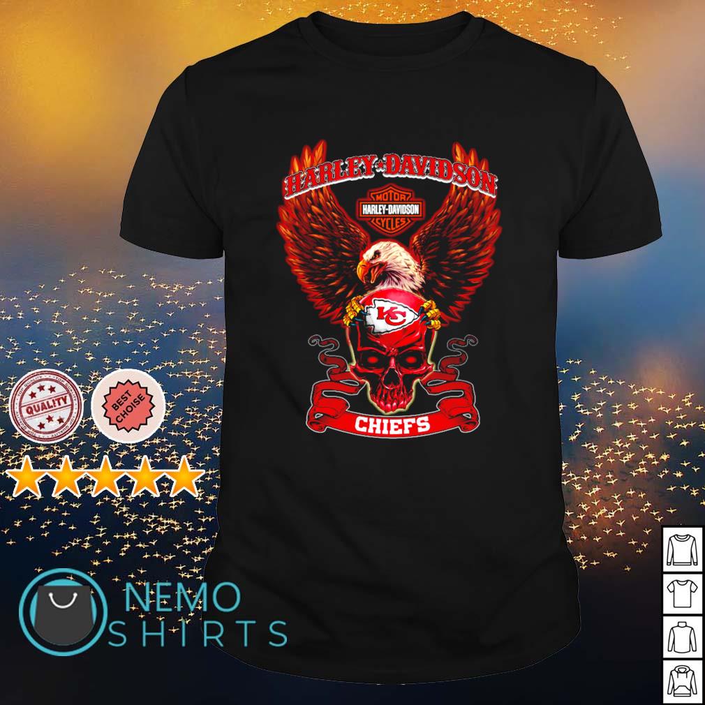 Kansas City Chiefs Harley Davidson - Adult & Kids T-Shirts, Sweatshirts & Hoodies product image 1