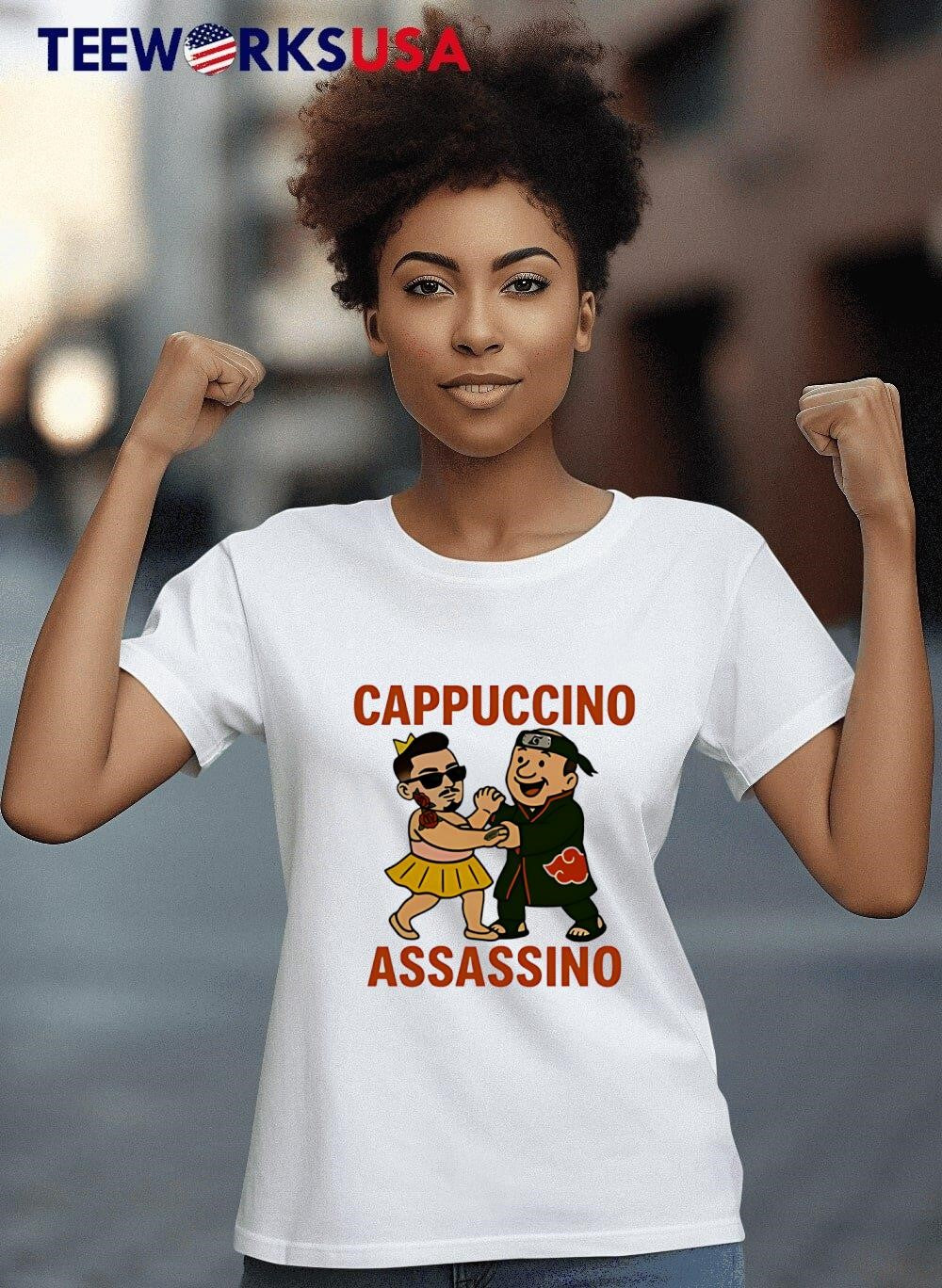 Crawly Goat Cappuccino Assassino - Adult & Kids T-Shirts, Sweatshirts & Hoodies apparel design preview 8