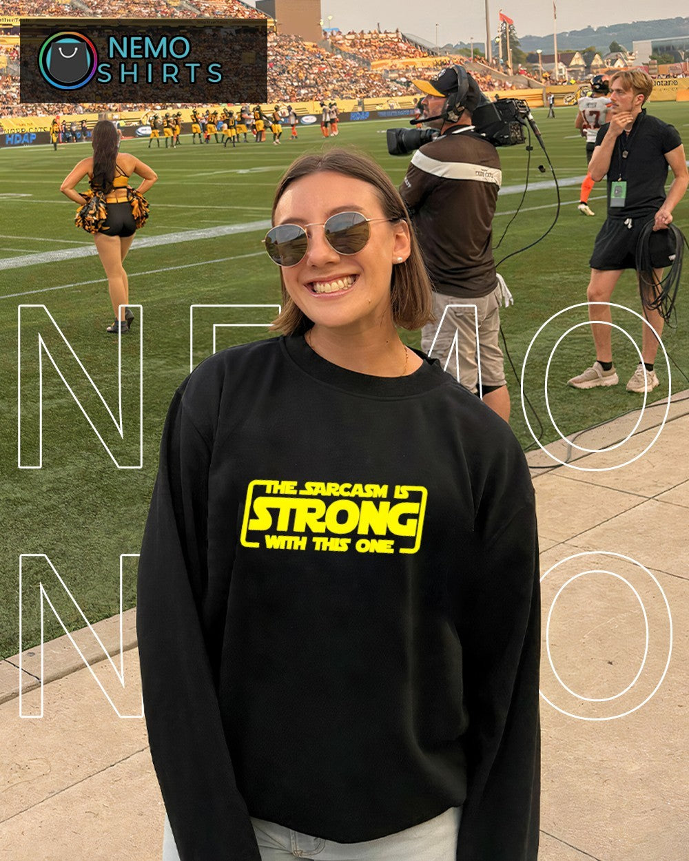 The Sarcasm is Strong With This One Funny Sarcastic - Adult & Kids T-Shirts, Sweatshirts & Hoodies apparel design preview 6