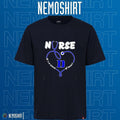 Duke Blue Devils nurse it's a work of heart - Adult & Kids T-Shirts, Sweatshirts & Hoodies apparel design preview 1