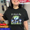 Peanuts characters Tampa Bay Lightning St. Patrick's - Adult & Kids T-Shirts, Sweatshirts & Hoodies apparel design preview 1