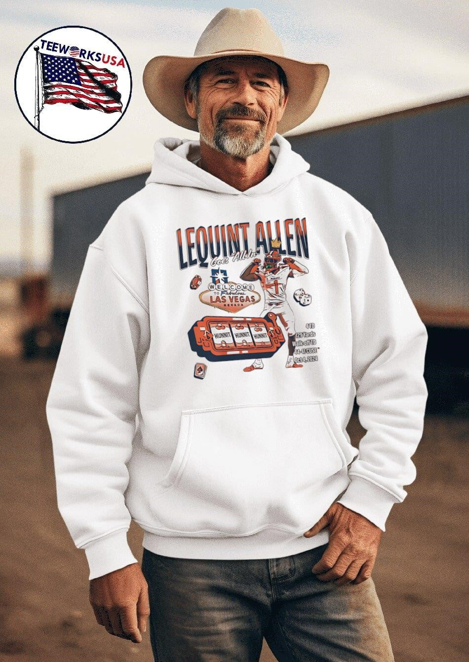LeQuint Allen For The Win - Adult & Kids T-Shirts, Sweatshirts & Hoodies apparel design preview 2