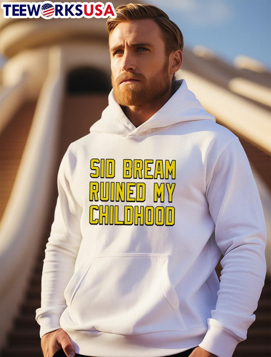 Sid Bream Ruined My Childhood - Adult & Kids T-Shirts, Sweatshirts & Hoodies apparel design preview 2